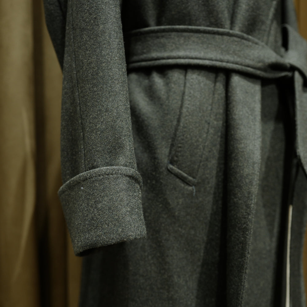 Loden Green Robe Coat