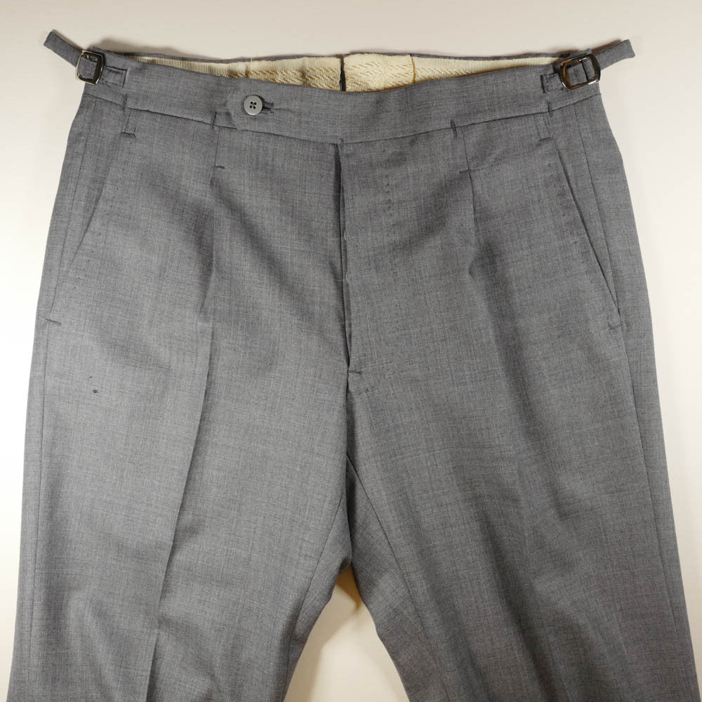 Light Grey Wool Trousers