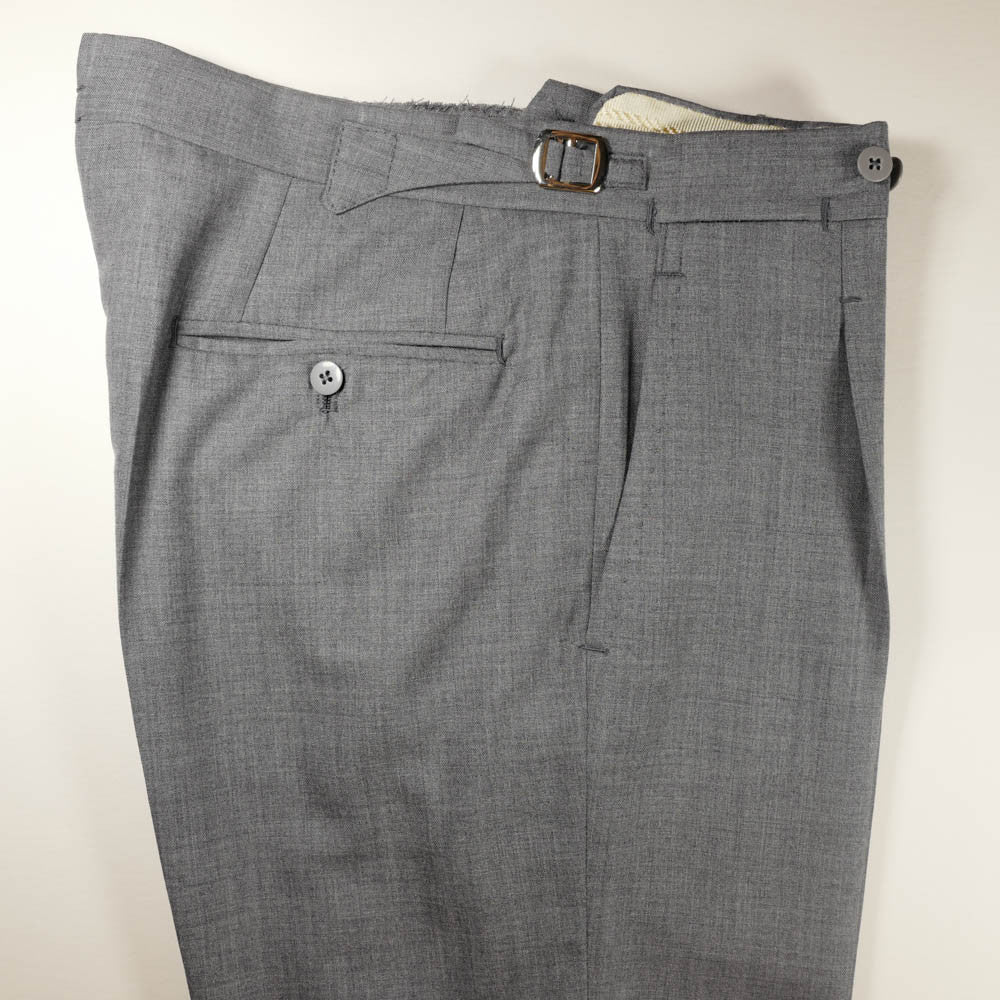 Light Grey Wool Trousers