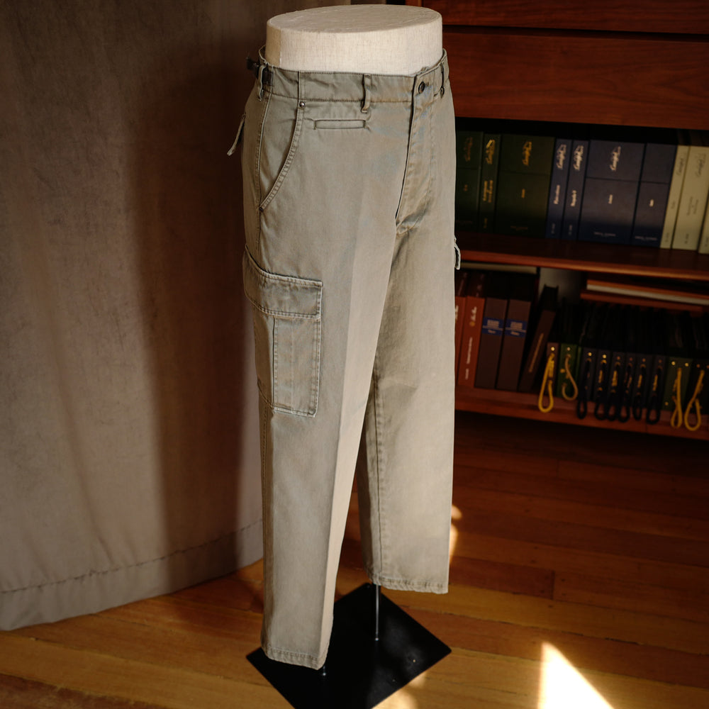 Stone Cargo Trousers