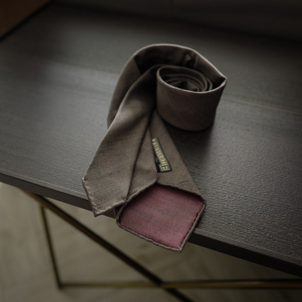 Brown Solaro Seven-Fold Tie