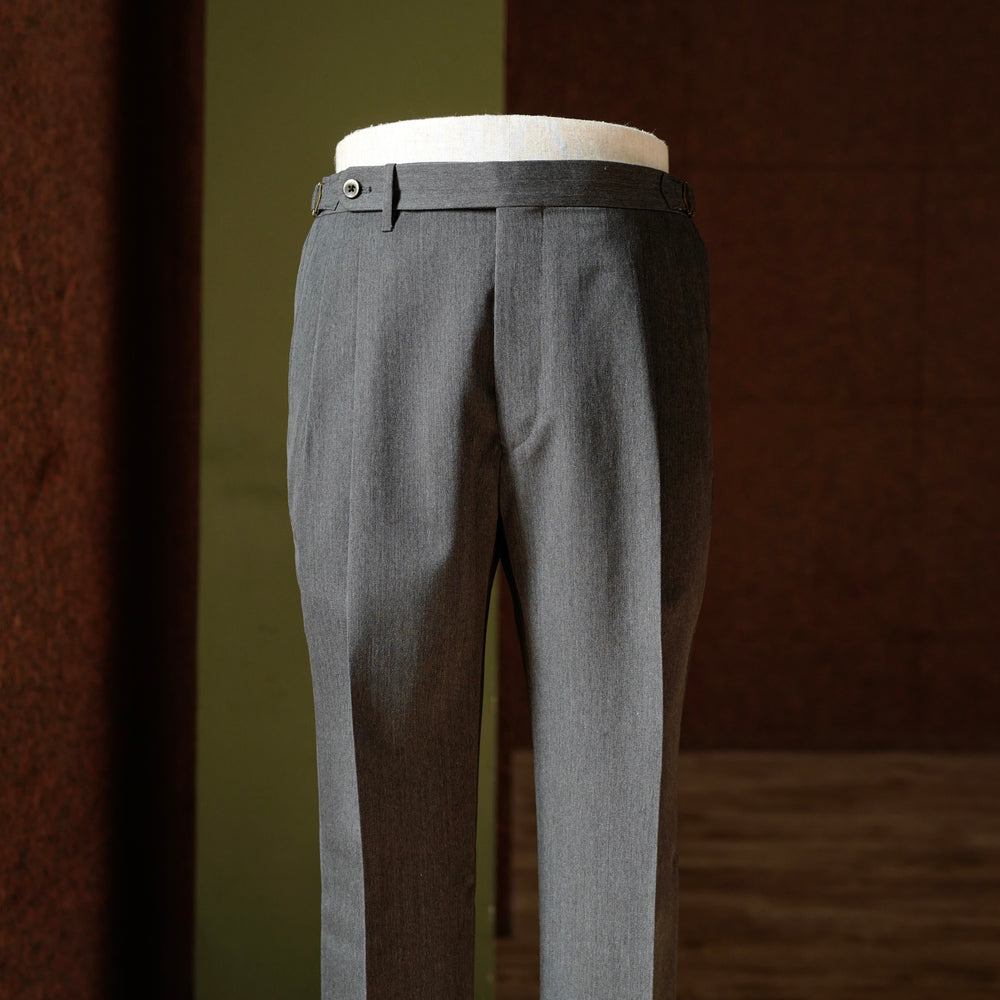 Grey Vintage Wool Trousers